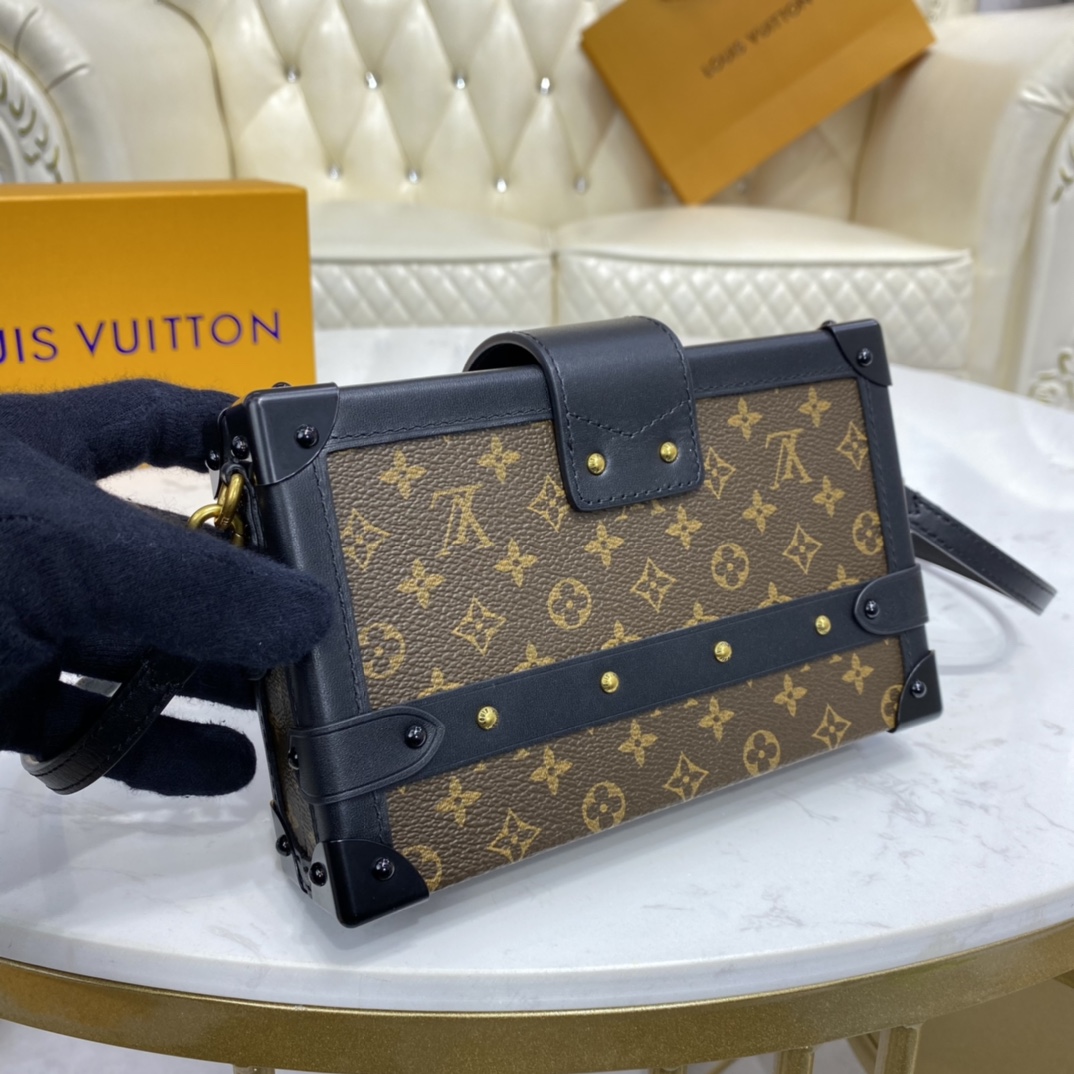 Louis Vuitton PETITE MALLE Handbag Monogram M45943